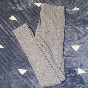 Gray leggings